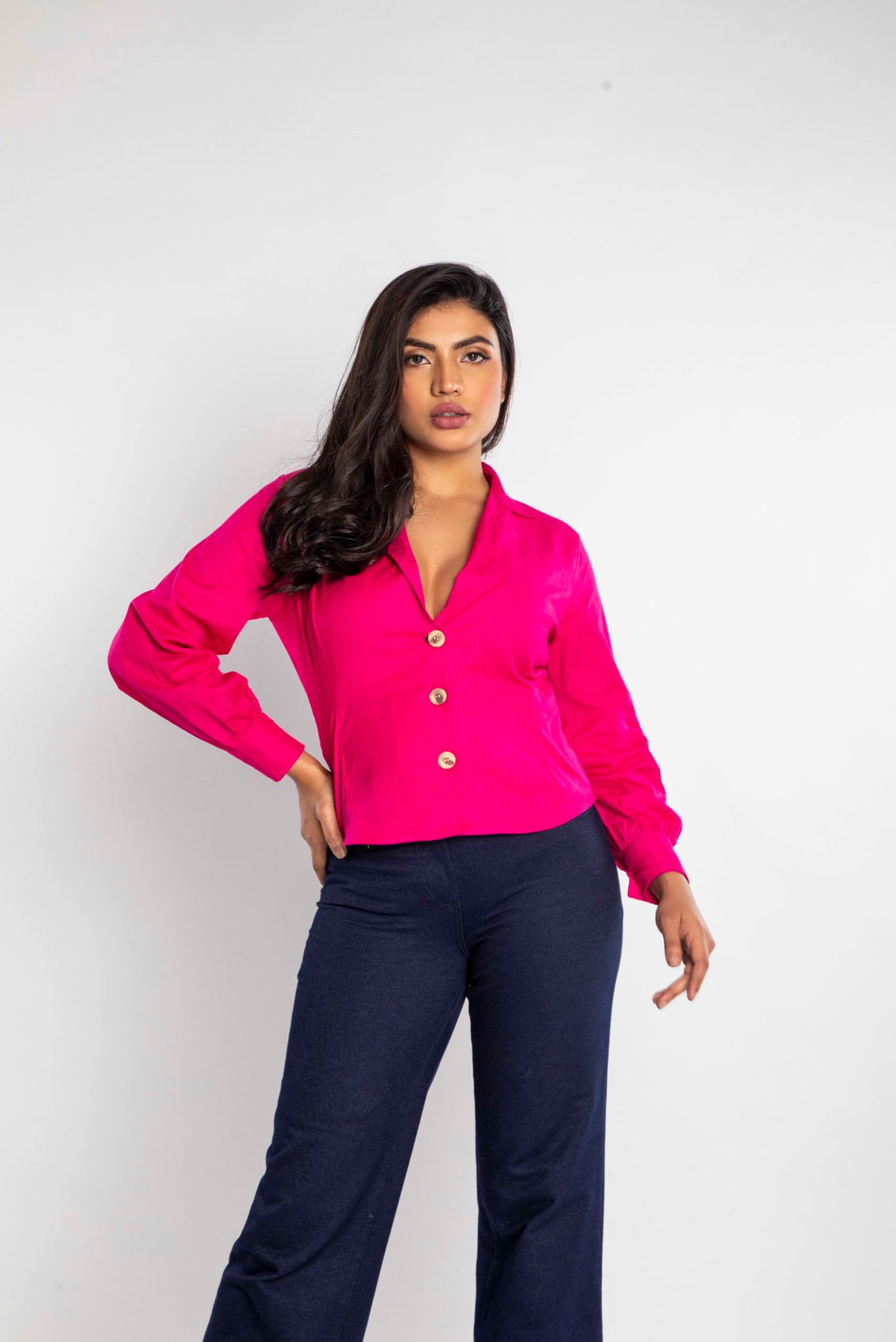 Linen Blazer Shirt