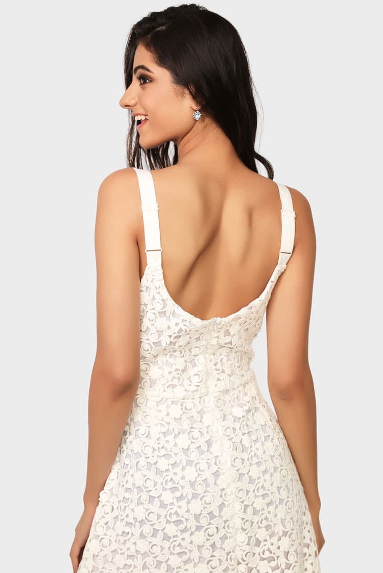 Broderie Bow Dress